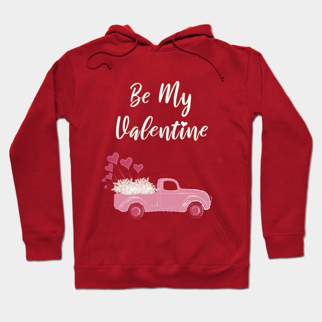 Be My Valentine Hoodie by Space Sense Design Studio